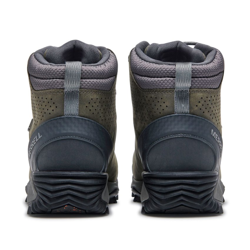 Bottes Merrell Thermo Glacier Mid Waterproof Vert Olive Homme | R.H.RNPW